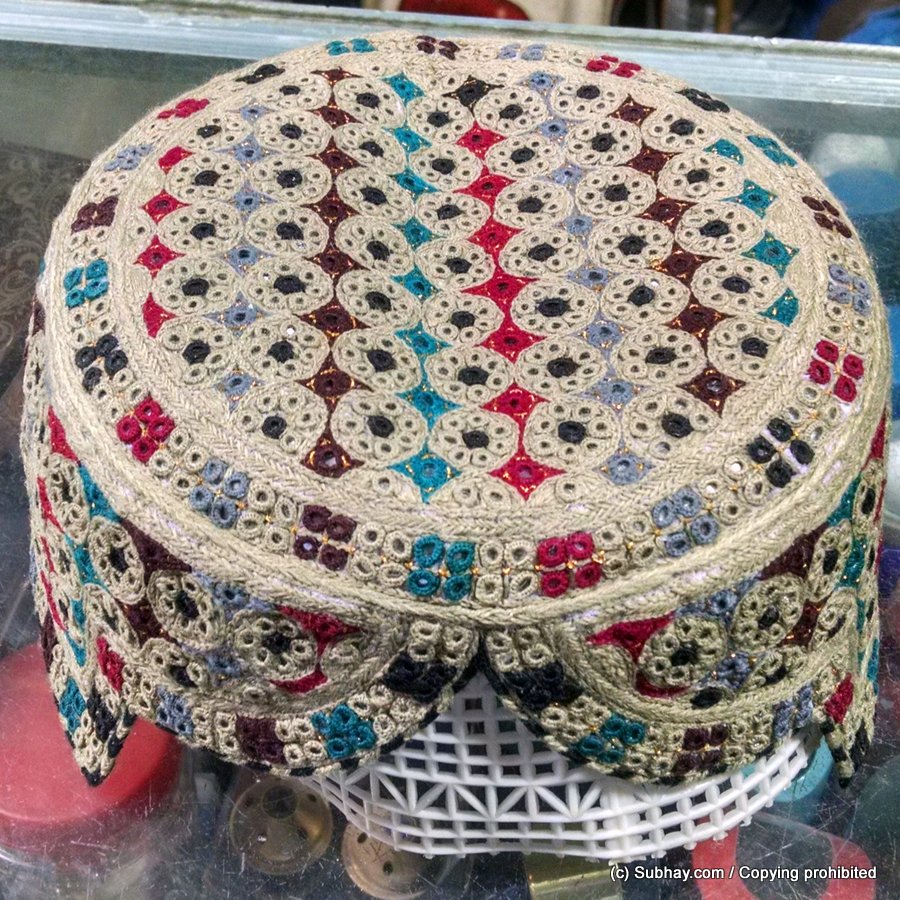 Yaqoobi Tando Adam / Zardari Sindhi Cap / Topi (Hand Made) MK-257
